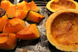 Roasted pumpkin