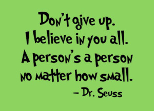 dr suess a persons a person