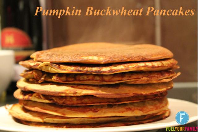 Pumpkin Buckwheat Pancakes