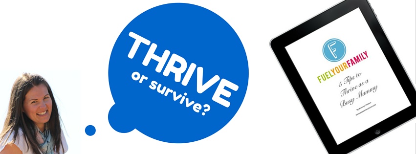 When thriving is out, and surviving is in!